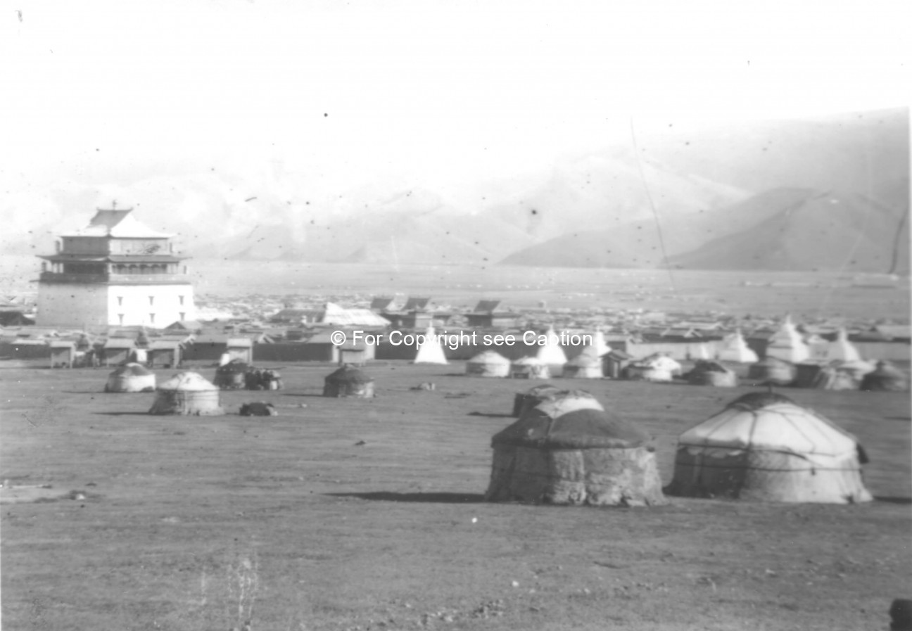 Gandan monastery from the North-West. Film Archives K-24226